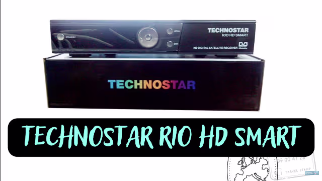 Technostar RIO HD Smart satellite receiver front view