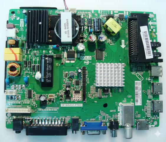 TP.SIS 231.P851 Main Board – Vivax TV-32LE73 Firmware Dump